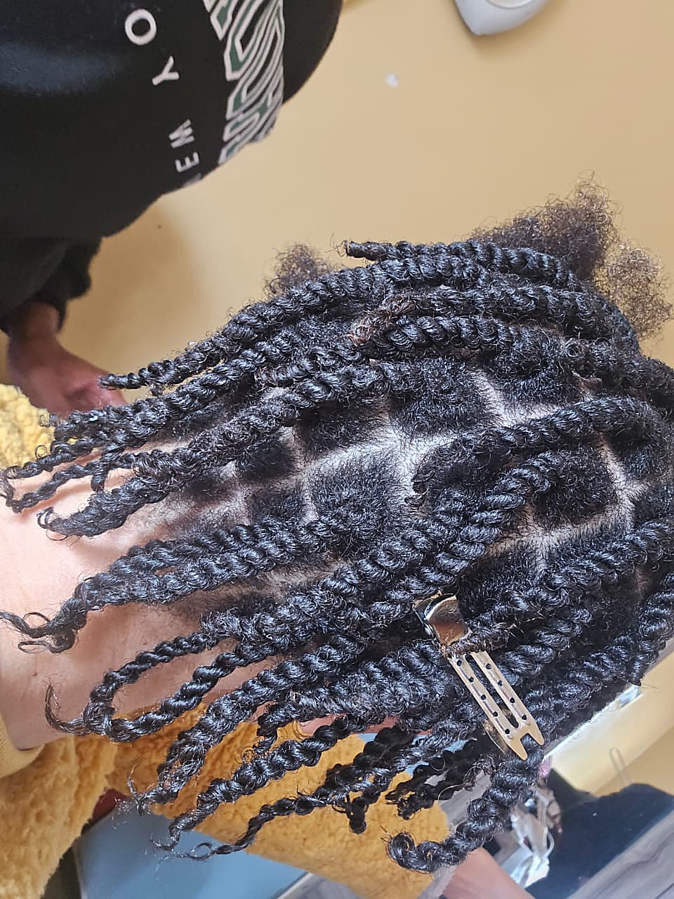 Two strand flat twists